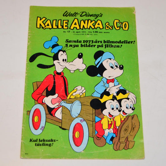 Donald Duck &amp; Co. No. 17 1973 #GD#