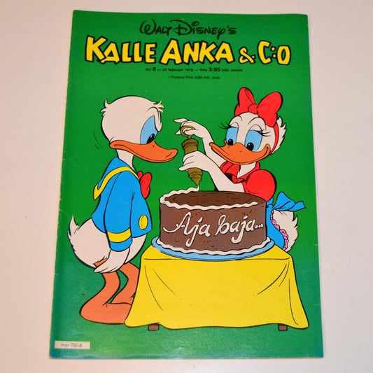 Kalle Anka & Co Nr 8 1978 #VF#