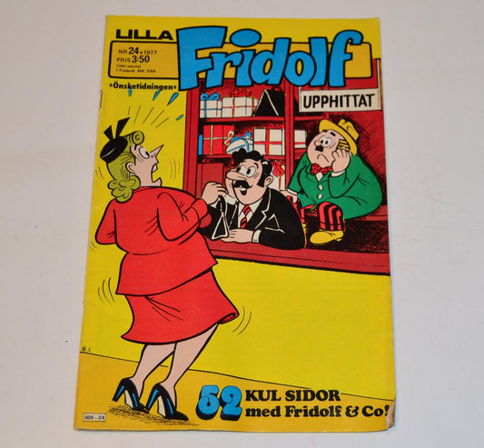 Lilla Fridolf Nr 24 1977 #VG#