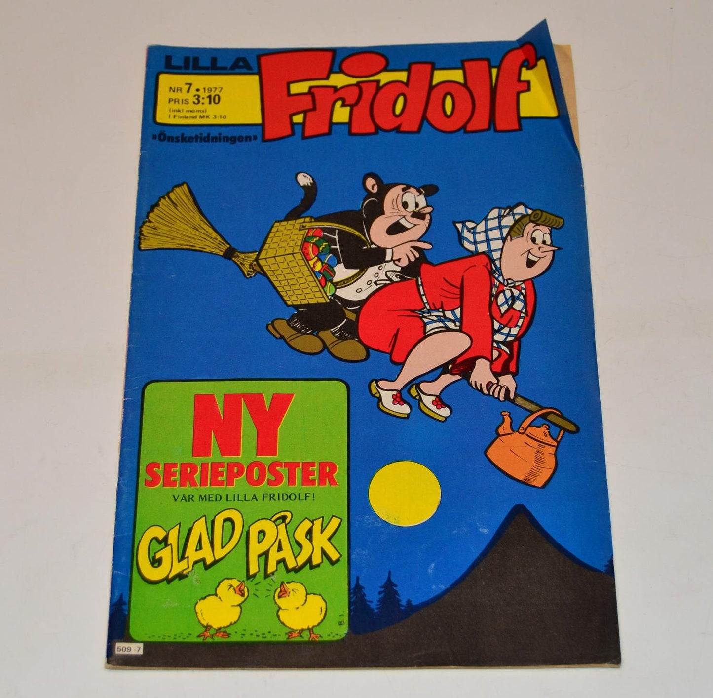 Lilla Fridolf Nr 7 1977 #VG#