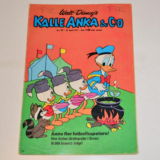 Donald Duck &amp; Co. No. 17 1971 #FR#