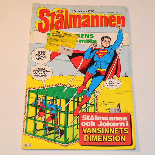 Stålmannen Nr 7 1985 #FR#