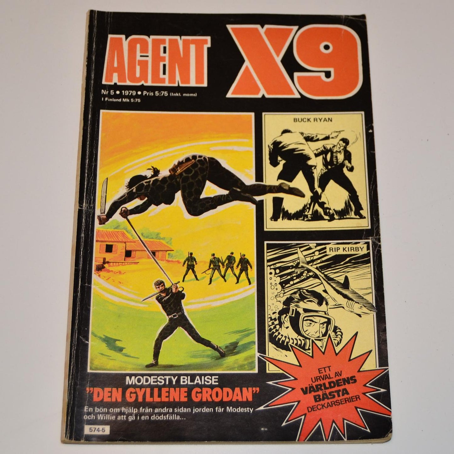 Agent X9 Nr 5 1979 #VG#