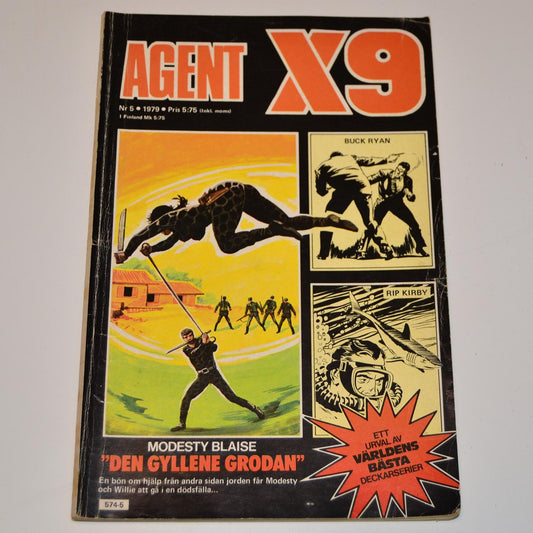 Agent X9 Nr 5 1979 #VG#
