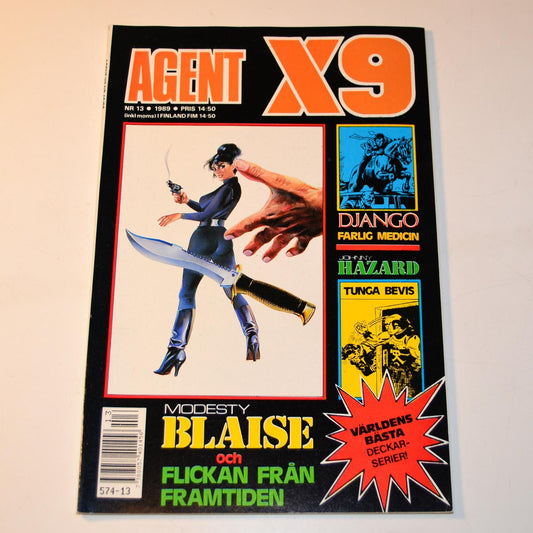 Agent X9 Nr 13 1989 #FN#