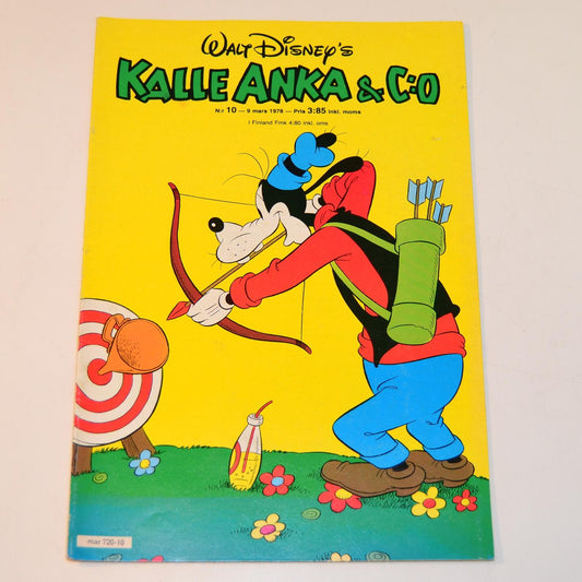 Kalle Anka & Co Nr 10 1978 #FN# + Disneybilder