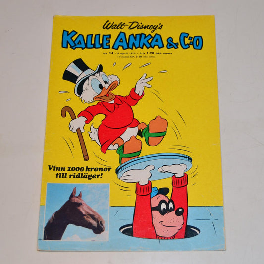 Kalle Anka & Co Nr 14 1973 #GD#