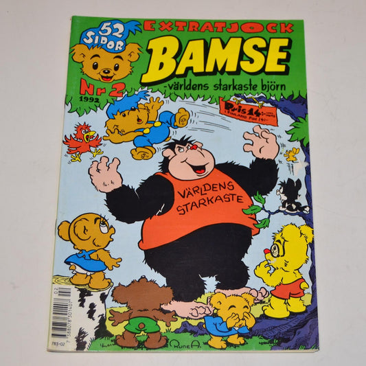 Bamse Nr 2 1992 #VG#