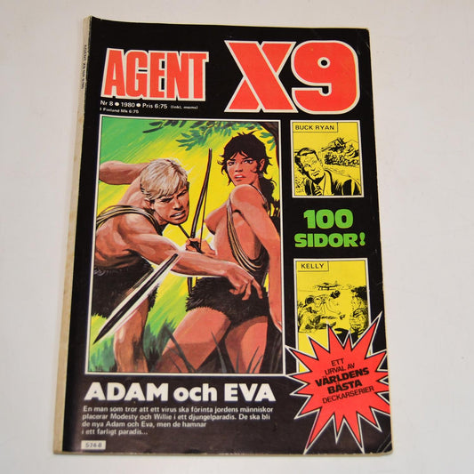 Agent X9 Nr 8 1980 #VG#