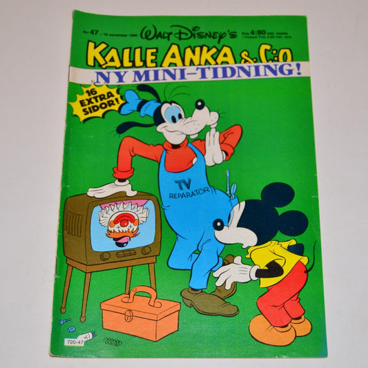 Kalle Anka & Co Nr 47 1980 #VG#