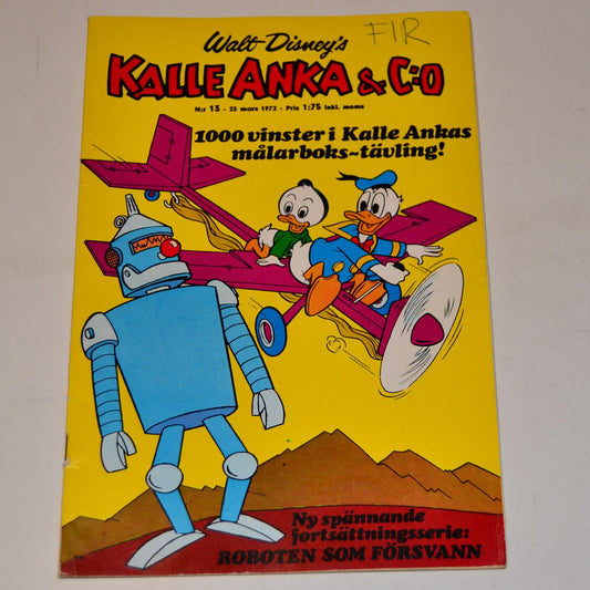 Kalle Anka & Co Nr 13 1972 #FR#