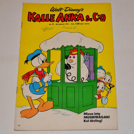 Kalle Anka & Co Nr 5 1971 #FR#