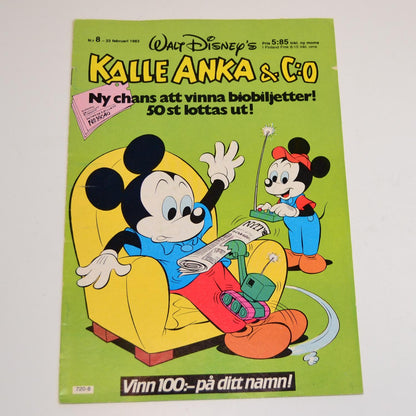 Kalle Anka & Co Nr 8 1983 #FN#
