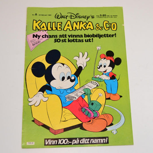 Kalle Anka & Co Nr 8 1983 #FN#