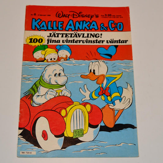 Donald Duck &amp; Co. No. 6 1980 #VG#