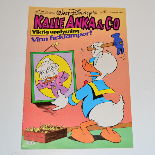 Kalle Anka & Co Nr 47 1985 #VF#
