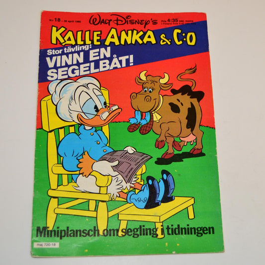 Donald Duck &amp; Co. No. 18 1980 #GD#