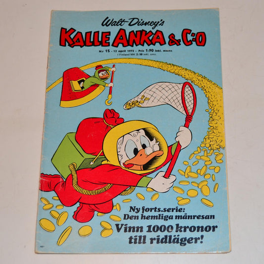 Kalle Anka & Co Nr 15 1973 #GD#