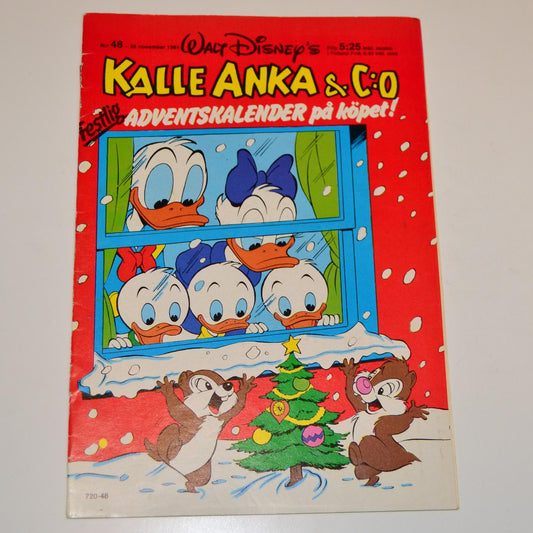 Kalle Anka & Co Nr 48 1981 #GD#