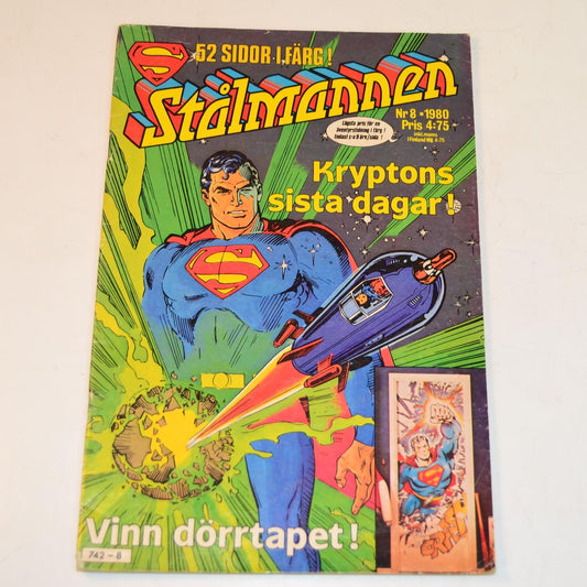 Stålmannen Nr 8 1980 #FN#