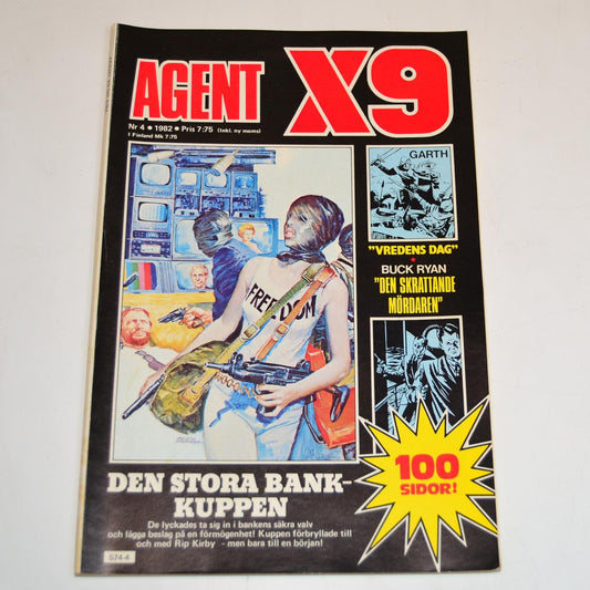 Agent X9 Nr 4 1982 #FN#