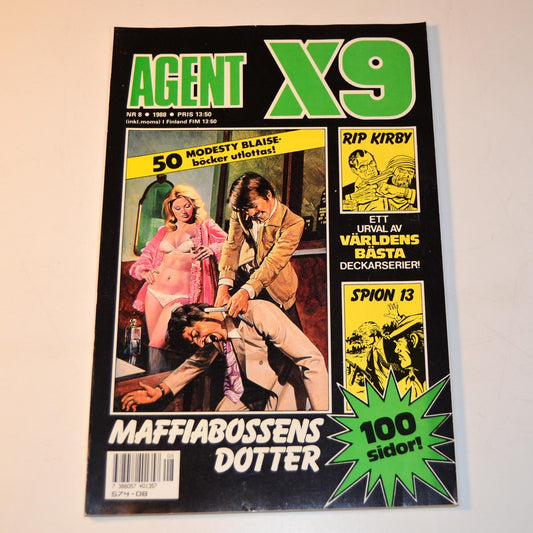 Agent X9 Nr 8 1988 #FN#