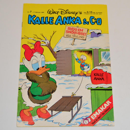 Kalle Anka & Co Nr 7 1982 #FN#