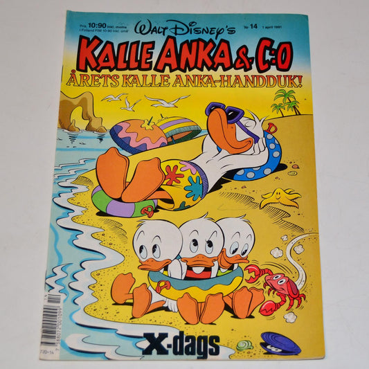 Kalle Anka & Co Nr 14 1991 #VG#