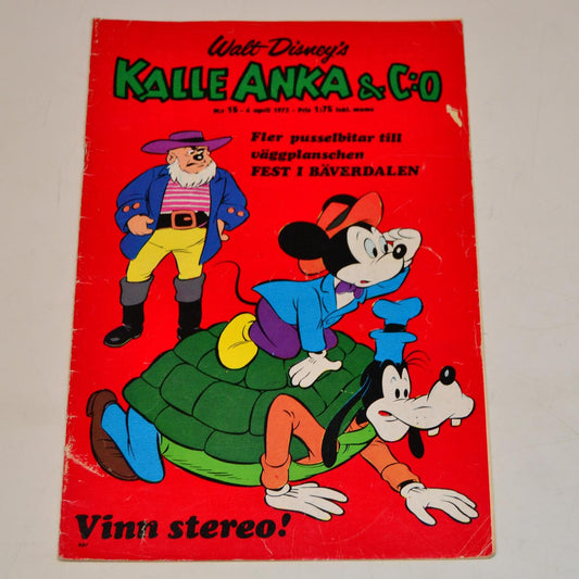 Kalle Anka & Co Nr 15 1972 #FN#