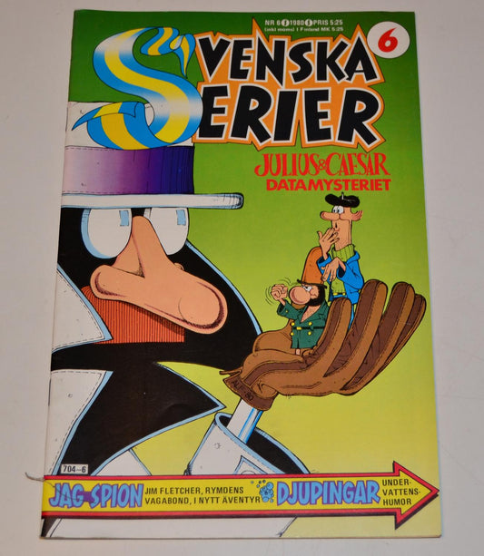 Svenska Serier Nr 6 1980 #VF#