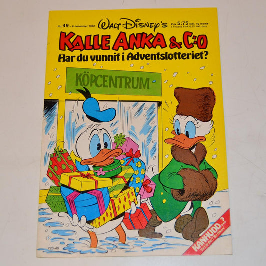Kalle Anka & Co Nr 49 1982 #VF#