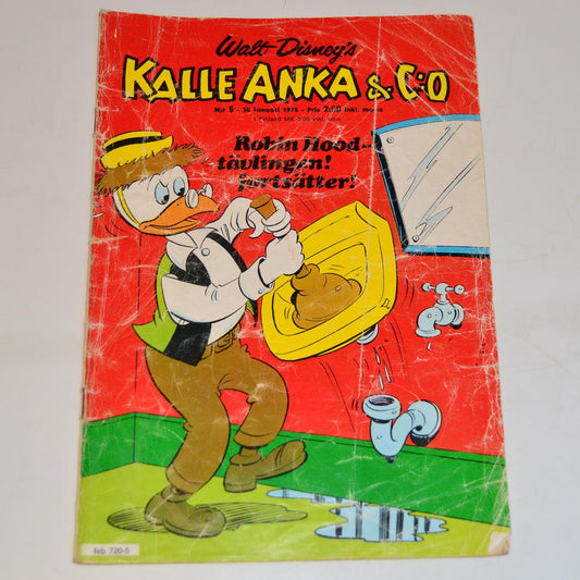 Kalle Anka & Co Nr 5 1975 #GD#