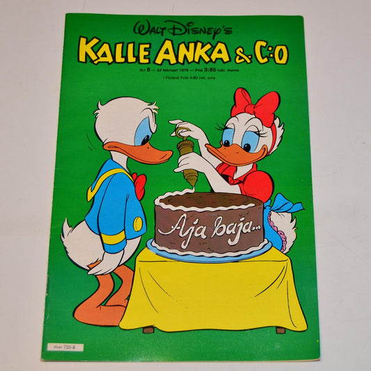 Kalle Anka & Co Nr 8 1978 #VF#