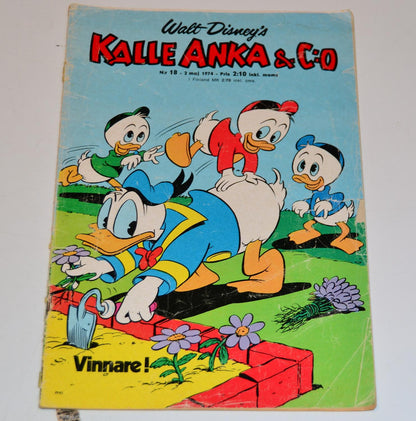 Donald Duck &amp; Co. No. 18 1974 #GD#