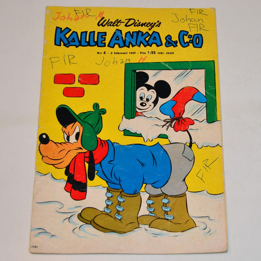 Donald Duck &amp; Co. No. 6 1969 #FR#