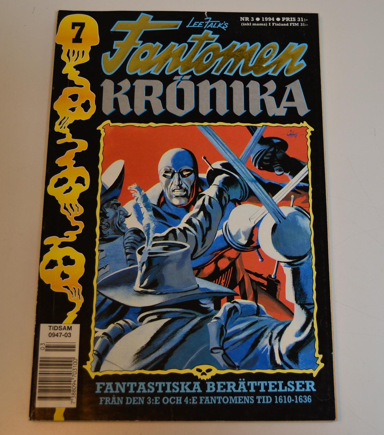 Fantomen Nr 3 1994 #FN#