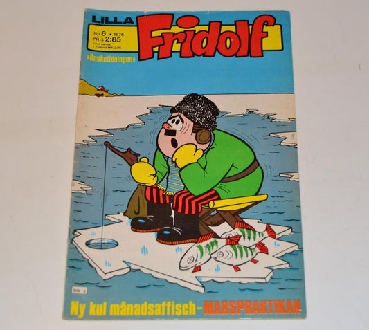 Lilla Fridolf Nr 6 1976 #VG#