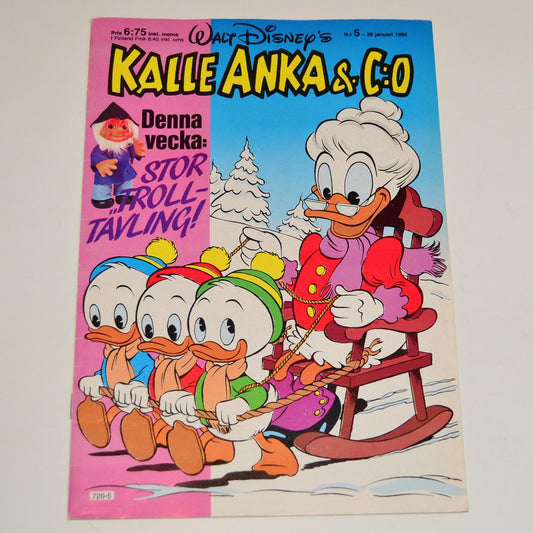 Kalle Anka & Co Nr 5 1985 #VF#