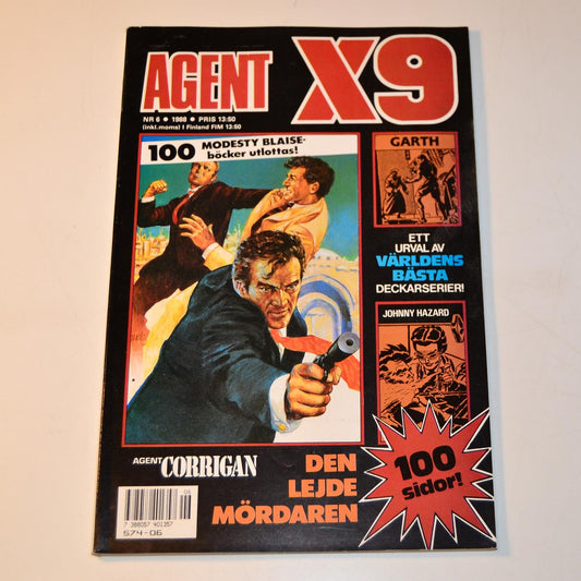 Agent X9 Nr 6 1988 #FN#