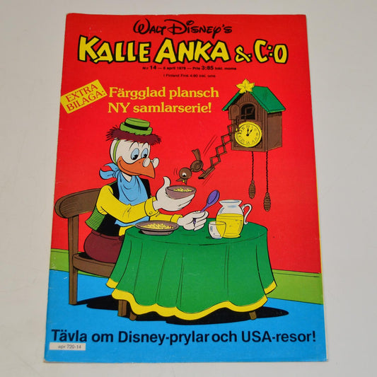 Kalle Anka & Co Nr 14 1978 #VF#