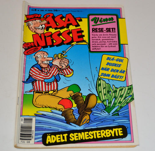 Åsa-Nisse No. 8 1991 #VG#