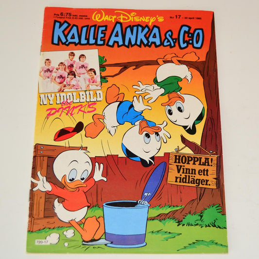 Donald Duck &amp; Co. No. 17 1985 #FN# + Appendix (Idol picture)