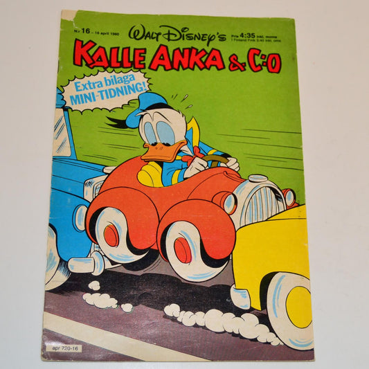 Donald Duck &amp; Co. No. 16 1980 #GD#