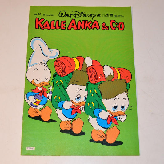 Kalle Anka & Co Nr 13 1981 #VF#