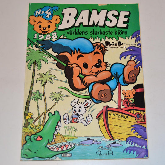 Bamse Nr 4 1988 #FR#
