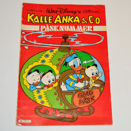 Kalle Anka & Co Nr 14 1980 #GD#