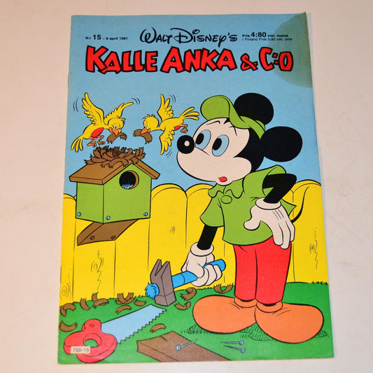 Kalle Anka & Co Nr 15 1981 #FN#