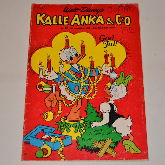 Donald Duck &amp; Co. No. 52 1972 #FR#