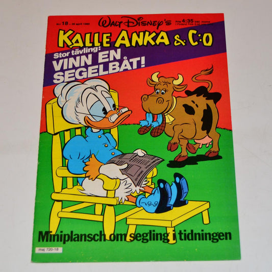 Donald Duck &amp; Co. No. 18 1980 #VG#