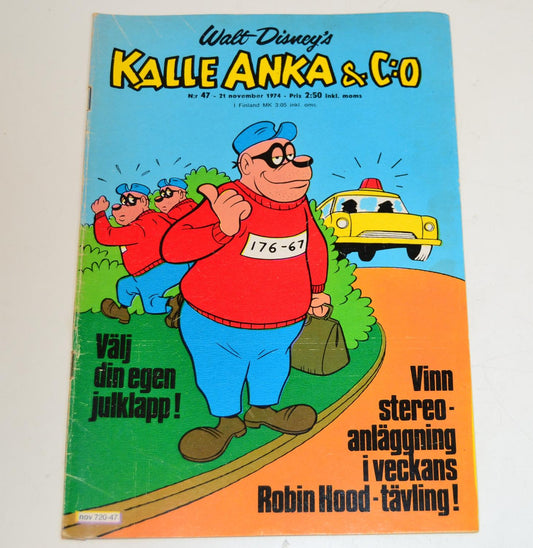 Kalle Anka & Co Nr 47 1974 #VG#
